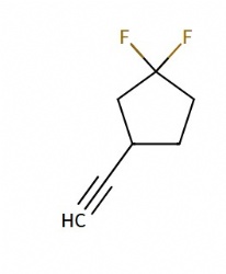 3-Ethynyl-1,1-difluorocyclopentane