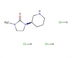 (R)-1-methyl-3-(piperidin-3-yl)imidazolidin-2-one trihydrochloride