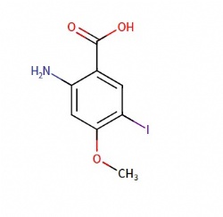 2-amino-5-iodo-4-methoxybenzoic acid