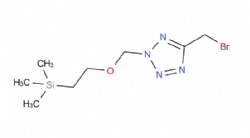 5-(bromomethyl)-2-((2-(trimethylsilyl)ethoxy)methyl)-2H-tetrazole