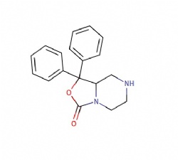 1,1-diphenylhexahydro-3H-oxazolo[3,4-a]pyrazin-3-one
