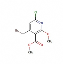 methyl 4-(bromomethyl)-6-chloro-2-methoxynicotinate