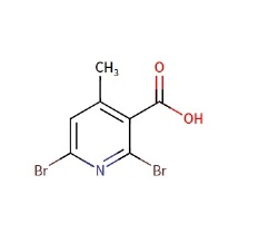 2,6-dibromo-4-methylnicotinic acid