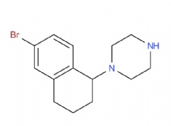 1-(6-bromo-1,2,3,4-tetrahydronaphthalen-1-yl)piperazine