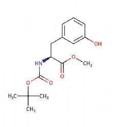 methyl (S)-2-((tert-butoxycarbonyl)amino)-3-(3-hydroxyphenyl)propanoate