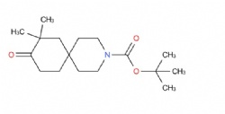tert-butyl 8,8-dimethyl-9-oxo-3-azaspiro[5.5]undecane-3-carboxylate