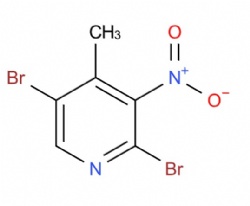 2,5-dibromo-4-methyl-3-nitropyridine