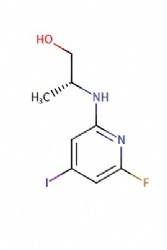 (R)-2-((6-fluoro-4-iodopyridin-2-yl)amino)propan-1-ol