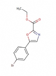 ethyl 5-(4-bromophenyl)oxazole-2-carboxylate