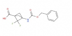 3-(((benzyloxy)carbonyl)amino)-2,2-difluorobicyclo[1.1.1]pentane-1-carboxylic acid