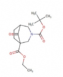 3-(tert-butyl) 1-ethyl 8-oxo-3-azabicyclo[3.2.1]octane-1,3-dicarboxylate