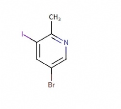 5-bromo-3-iodo-2-methylpyridine