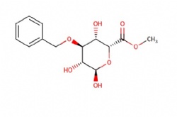 methyl (2R,3S,4S,5R,6R)-4-(benzyloxy)-3,5,6-trihydroxytetrahydro-2H-pyran-2-carboxylate
