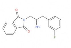 (S)-2-(2-amino-3-(3-fluorophenyl)propyl)isoindoline-1,3-dione