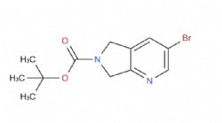 tert-butyl 3-bromo-5,7-dihydro-6H-pyrrolo[3,4-b]pyridine-6-carboxylate