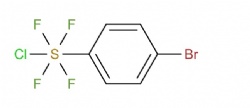 (4-bromophenyl)chlorotetrafluoro-lambda6-sulfane