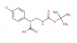 (R)-3-((tert-butoxycarbonyl)amino)-2-(4-chlorophenyl)propanoic acid