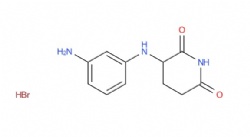 3-((3-aminophenyl)amino)piperidine-2,6-dione hydrobromide