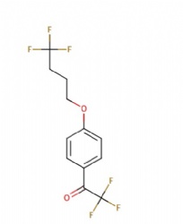 2,2,2-trifluoro-1-(4-(4,4,4-trifluorobutoxy)phenyl)ethan-1-one