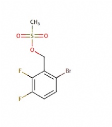 6-Bromo-2,3-difluorobenzyl methanesulfonate