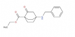 ethyl 4-(benzylamino)-2-oxobicyclo[2.2.2]octane-1-carboxylate