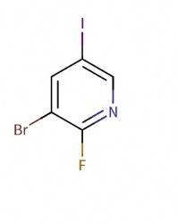 3-bromo-2-fluoro-5-iodopyridine
