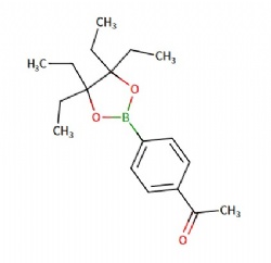 Ethanone, 1-[4-(4,4,5,5-tetraethyl-1,3,2-dioxaborolan-2-yl)phenyl]-