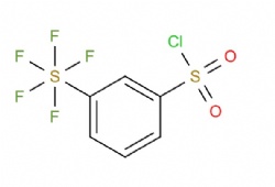 3-(pentafluoro-lambda6-sulfaneyl)benzenesulfonyl chloride
