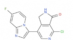 4-chloro-7-(7-fluoroimidazo[1,2-a]pyridin-3-yl)-1,2-dihydro-3H-pyrrolo[3,4-c]pyridin-3-one