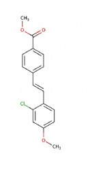methyl (E)-4-(2-chloro-4-methoxystyryl)benzoate