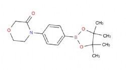 4-(4-(4,4,5,5-tetramethyl-1,3,2-dioxaborolan-2-yl)phenyl)morpholin-3-one