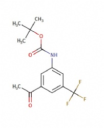 tert-butyl (3-acetyl-5-(trifluoromethyl)phenyl)carbamate