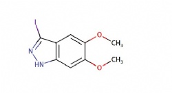 3-iodo-5,6-dimethoxy-1H-indazole