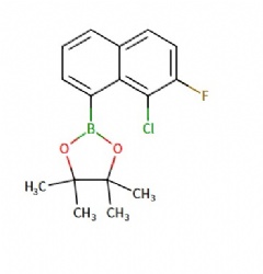 2-(8-chloro-7-fluoronaphthalen-1-yl)-4,4,5,5-tetramethyl-1,3,2-dioxaborolane