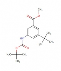 methyl 3-((tert-butoxycarbonyl)amino)-5-(tert-butyl)benzoate