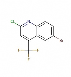 6-bromo-2-chloro-4-(trifluoromethyl)quinoline