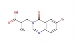 3-(6-bromo-4-oxoquinazolin-3(4H)-yl)-2-methylpropanoic acid