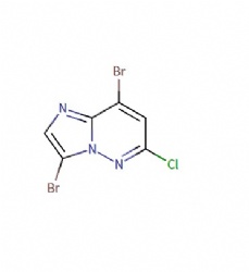 3,8-Dibromo-6-chloroimidazo[1,2-b]pyridazine