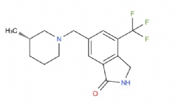 (S)-6-((3-methylpiperidin-1-yl)methyl)-4-(trifluoromethyl)isoindolin-1-one