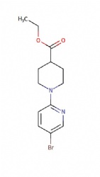ethyl 1-(5-bromopyridin-2-yl)piperidine-4-carboxylate