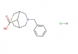7-benzyl-3-thia-7-azabicyclo[3.3.1]nonane-9-carboxylic acid hydrochloride