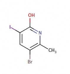 5-bromo-3-iodo-6-methylpyridin-2-ol