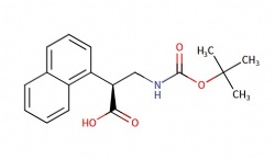 (S)-3-((tert-butoxycarbonyl)amino)-2-(naphthalen-1-yl)propanoic acid