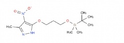 5-(3-((tert-butyldimethylsilyl)oxy)propoxy)-3-methyl-4-nitro-1H-pyrazole