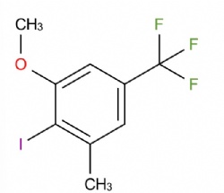 2-iodo-1-methoxy-3-methyl-5-(trifluoromethyl)benzene
