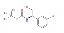 tert-butyl (R)-(1-(3-bromophenyl)-2-hydroxyethyl)carbamate
