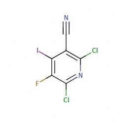 2,6-dichloro-5-fluoro-4-iodonicotinonitrile