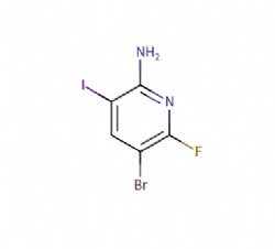 5-bromo-6-fluoro-3-iodopyridin-2-amine