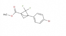methyl 3-(4-bromophenyl)-2,2-difluorobicyclo[1.1.1]pentane-1-carboxylate