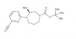 tert-butyl (S)-4-(4-cyanopyrimidin-2-yl)-3-methyl-1,4-diazepane-1-carboxylate
